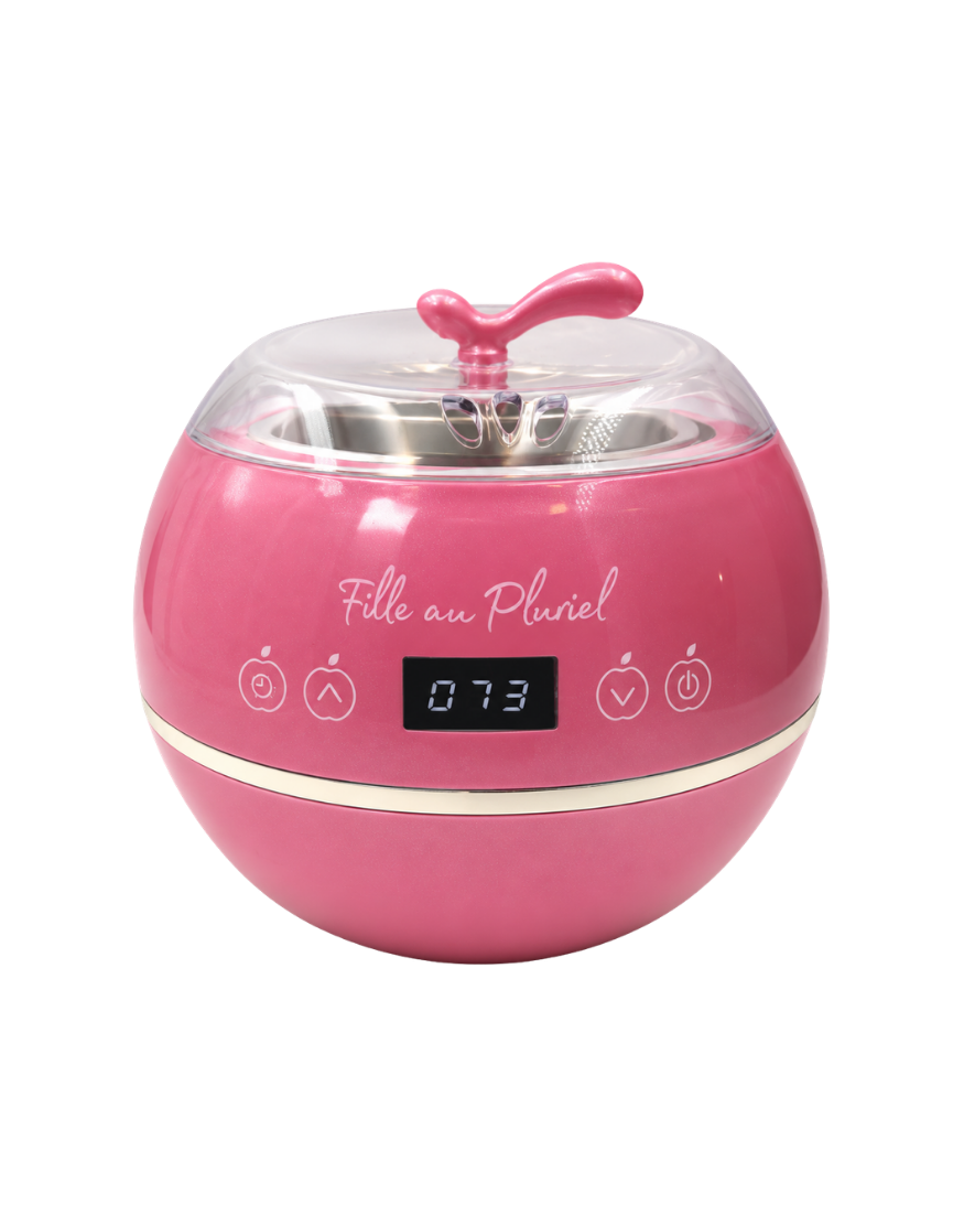 Chauffe-cire Pomme Rose Fille au Pluriel 500 ml