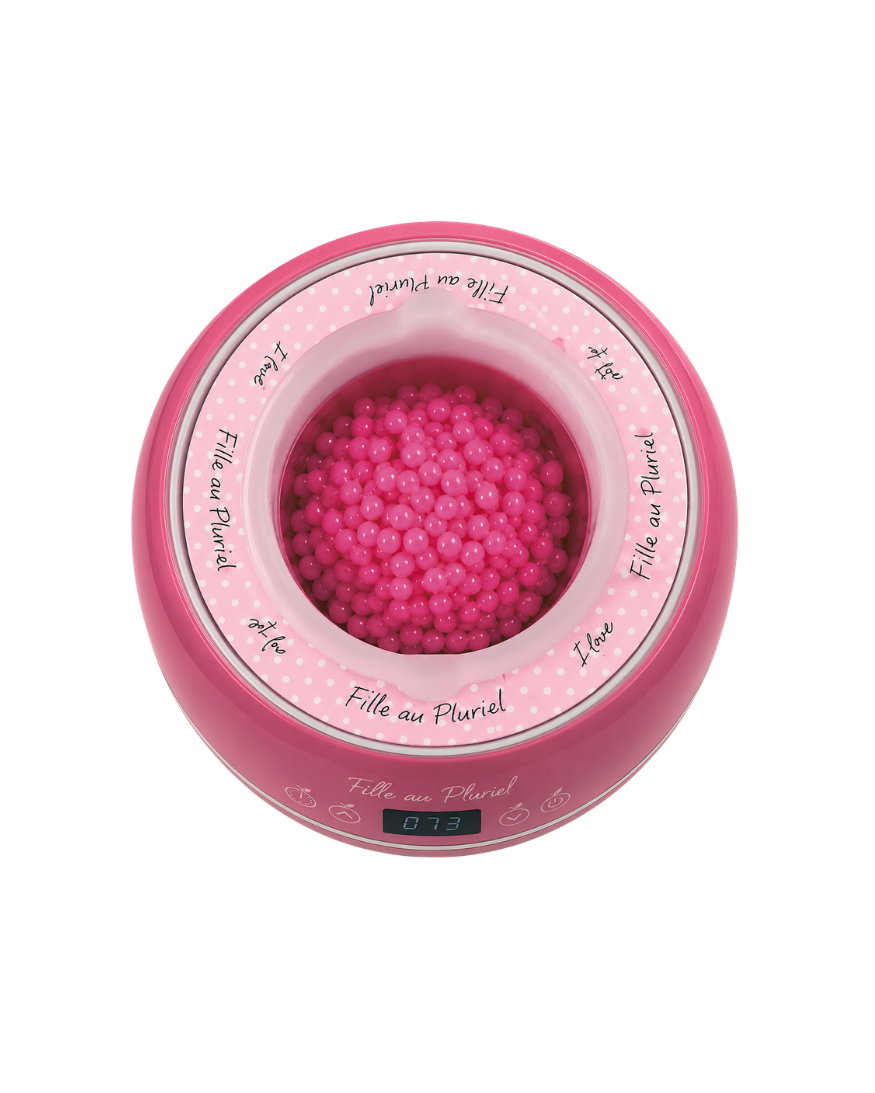 Chauffe-cire Pomme rose 500 ml | Pour professionnels - Fille au Pluriel