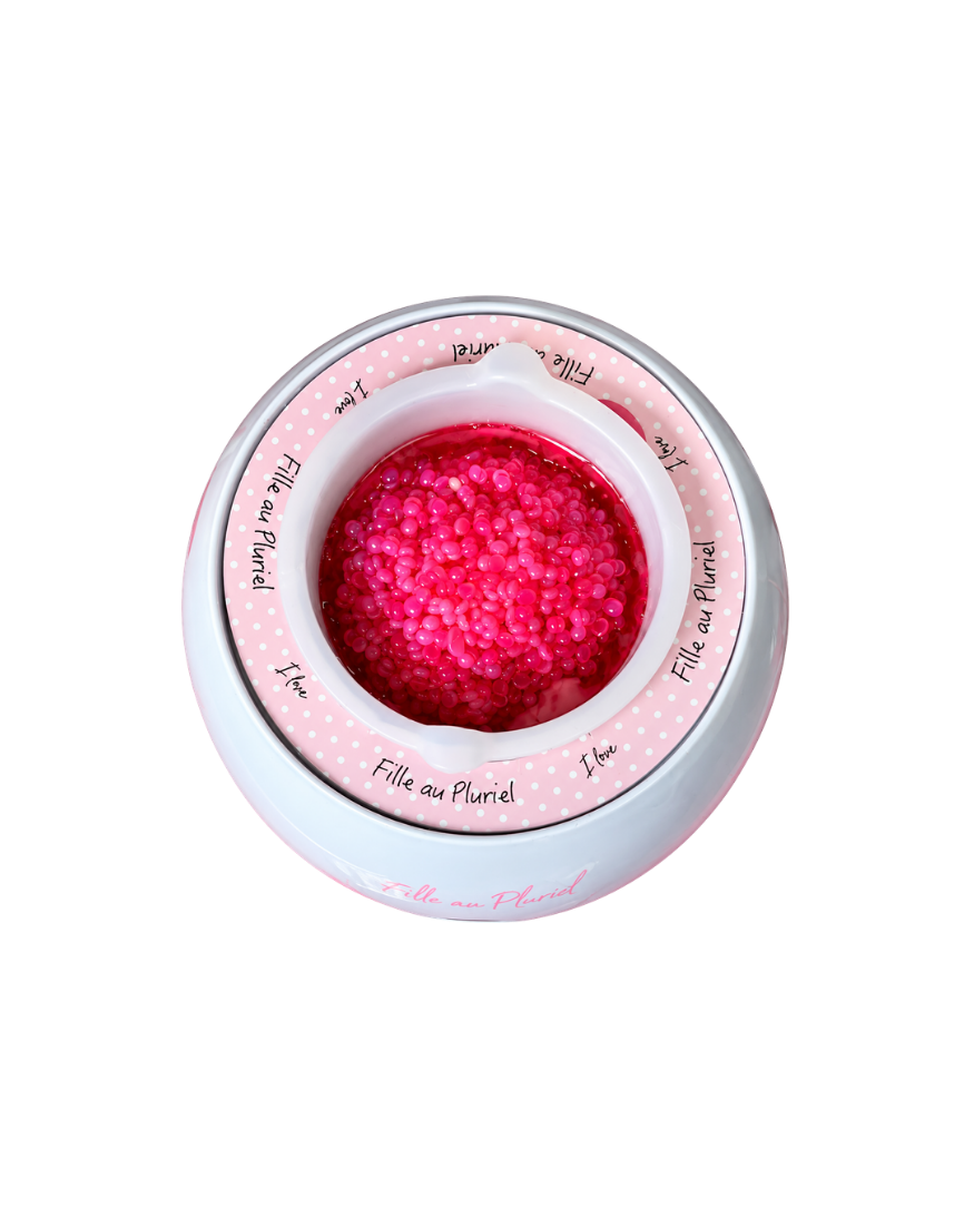 Fille au Pluriel - Cassolette en silicone pour chauffe cire de 500 ml